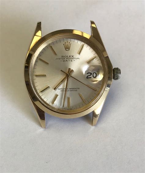 rolex date 1500 14k gold|vintage 14k gold rolex.